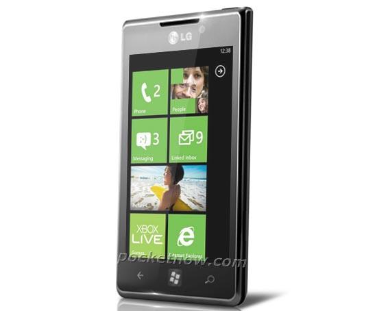 LG Miracle Windows Phone