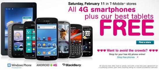 T-Mobile Valentine's Day Sale