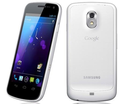 White Samsung Galaxy Nexus