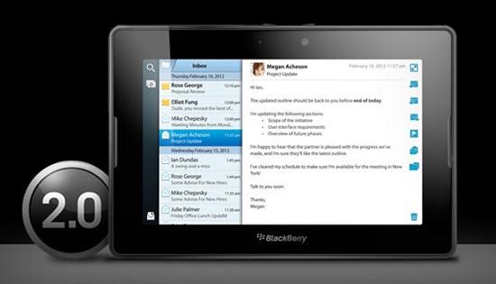 BlackBerry PlayBook OS 2.0