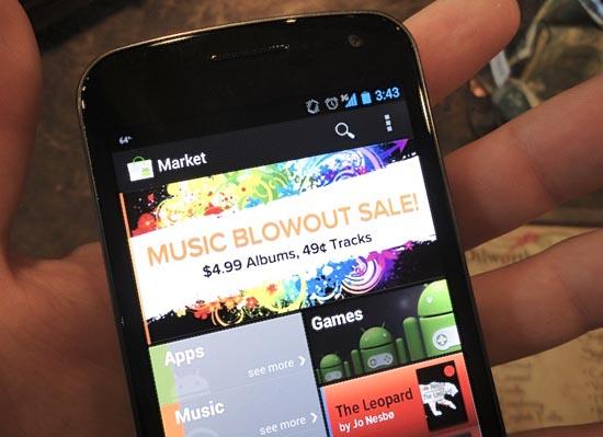 Android Market Galaxy Nexus