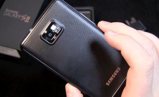 Samsung Galaxy S II rear