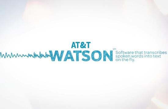 AT&T Watson speech recognition technology