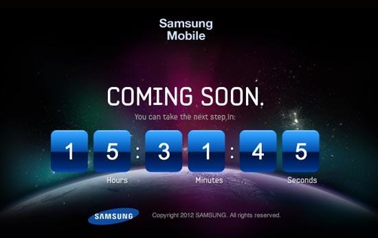 Samsung Mobile tgeltaayehxnx the next Galaxy countdown teaser