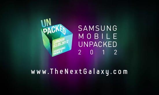 Samsung next Galaxy teaser Unpacked 2012