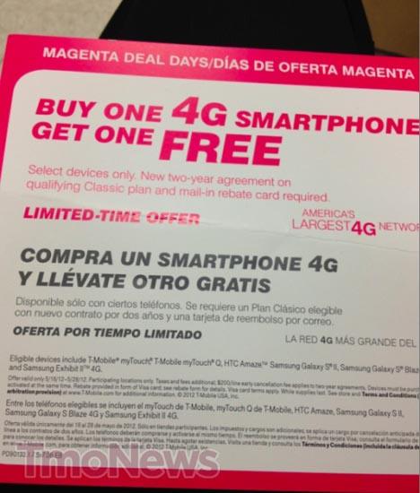 T-Mobile Magenta Deal Days May 18th promotion