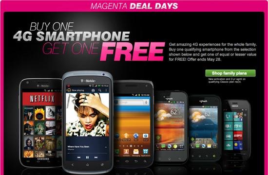 T-Mobile Magenta Deal Days promotion