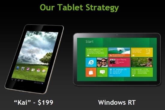 Nvidia Kai $199 Tegra 3 tablet platform
