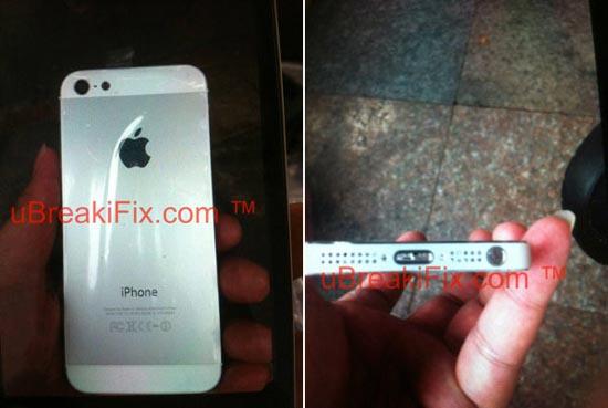 New iPhone white back plate leak