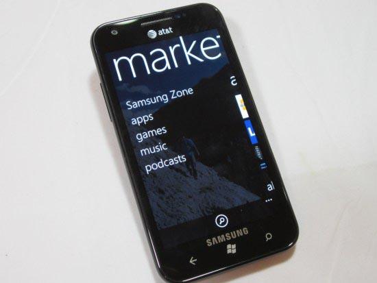 Samsung Focus S Windows Phone Marketplace