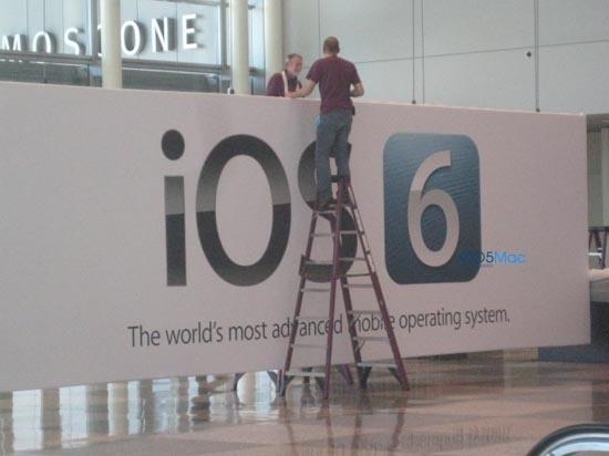 iOS 6 banner WWDC 2012