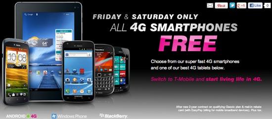 T-Mobile Father's Day Sale 2012