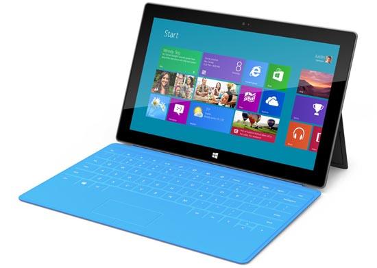 Microsoft Surface tablet Windows 8
