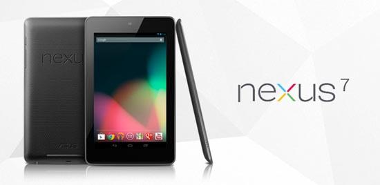 Google Nexus 7 tablet image