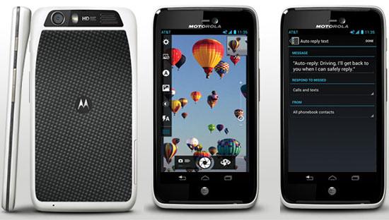 Motorola Atrix HD AT&T rear