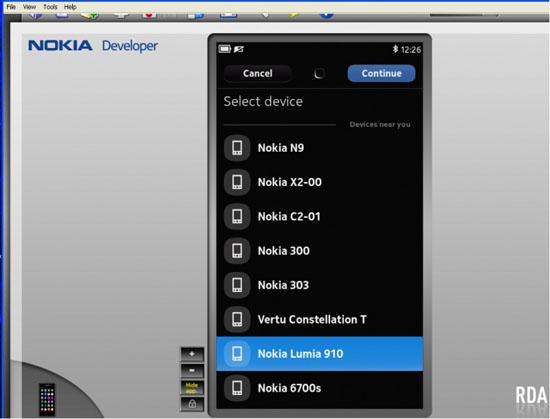 Nokia Lumia 910 RDA tool leak