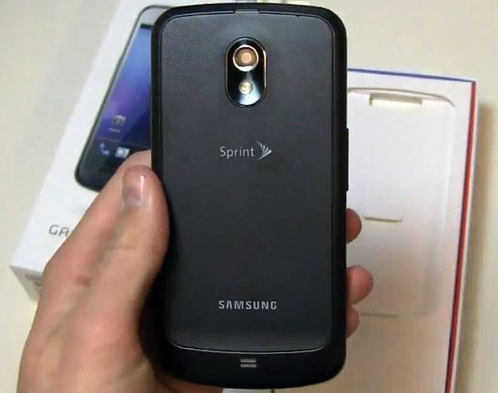 Sprint Galaxy Nexus rear