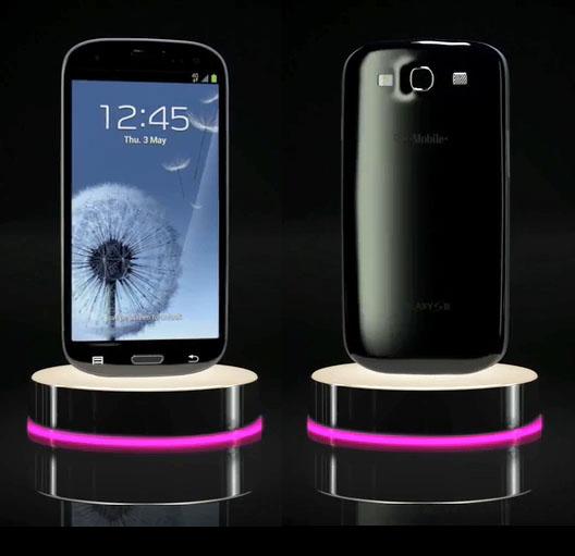 Black Samsung Galaxy S III T-Mobile