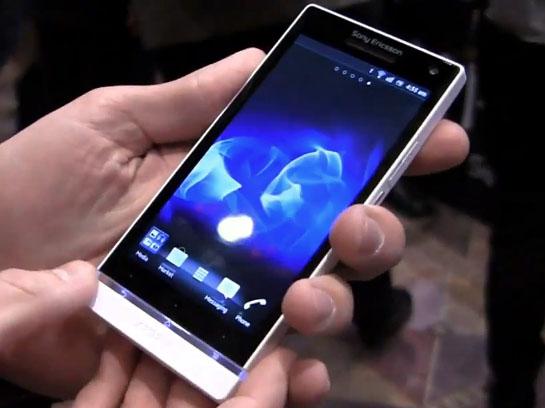 Sony Xperia S white