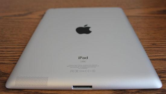 New iPad rear