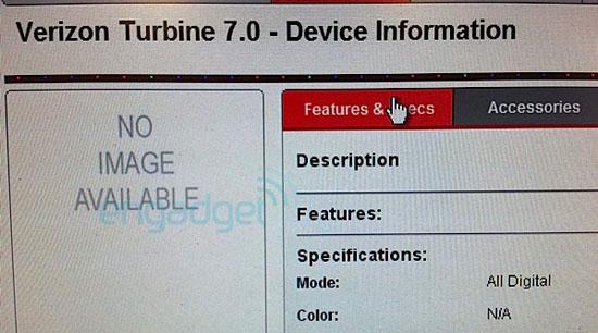 Verizon Turbine 7.0 internal system leak