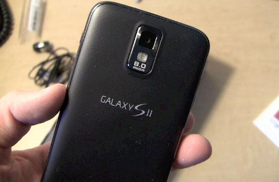 T-Mobile Samsung Galaxy S II rear