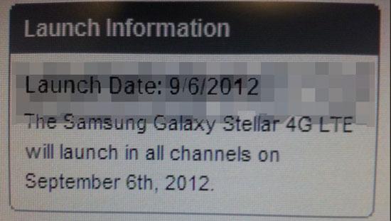 Samsung Galaxy Stellar Verizon launch leak