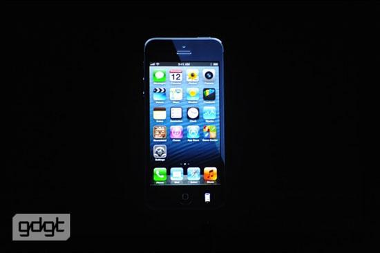 iPhone 5 Apple event