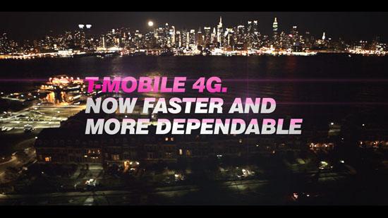 T-Mobile 4G faster ad