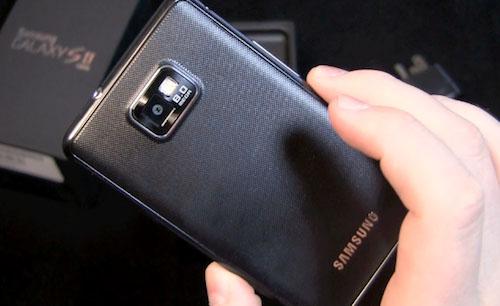 Samsung Galaxy S II rear
