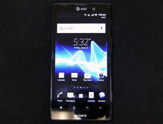 Sony Xperia ion AT&T