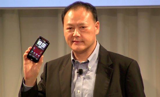 HTC CEO Peter Chou Rezound
