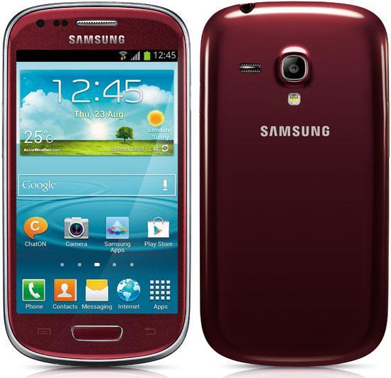 Garnet Red Samsung Galaxy S III mini