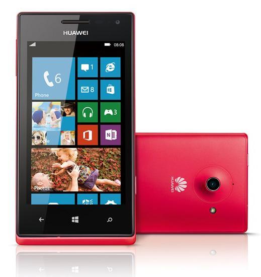 Huawei Ascend W1 magenta Windows Phone 8 official