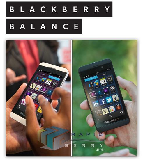 BlackBerry Balance BlackBerry Z10 leak