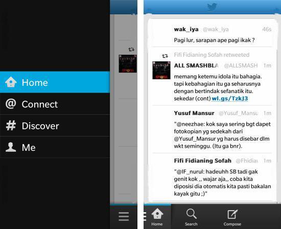 BlackBerry 10 Twitter app leak