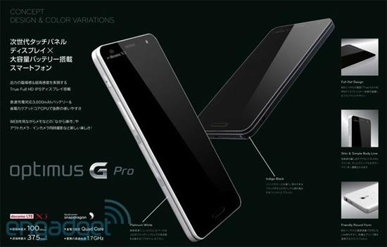 LG Optimus G Pro leak