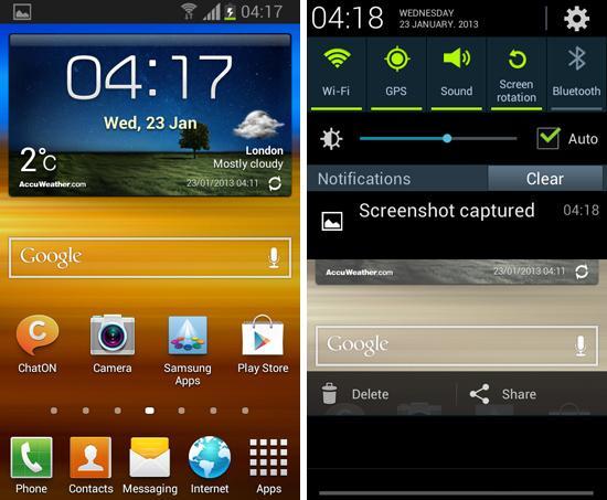 Samsung Galaxy S II Jelly Bean Android 4.1.2 update