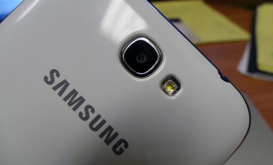 Samsung logo angle