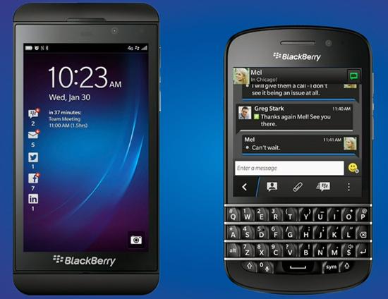 BlackBerry Z10, BlackBerry Q10 official