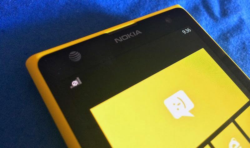 Nokia Lumia 1020 top
