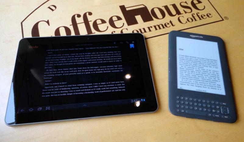 Samsung Galaxy Tab 10.1 Amazon Kindle