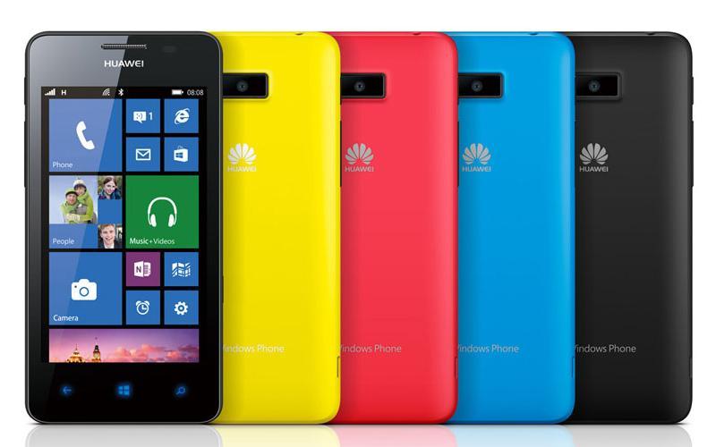 Huawei Ascend W2 colors official