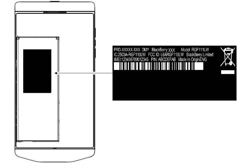 Porsche Design P'9982 BlackBerry FCC