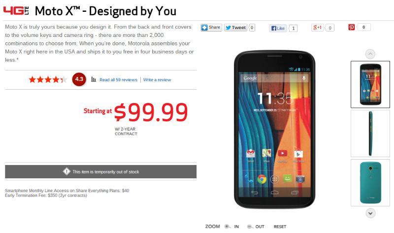 Verizon Moto Maker Moto X