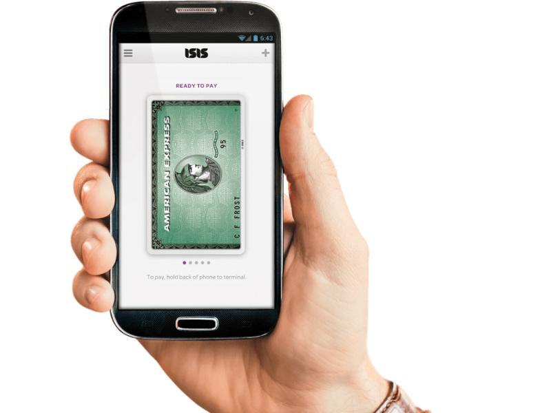 Isis mobile payment service Galaxy S 4