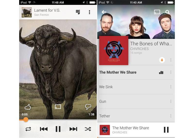 Google Play Music for iOS app official