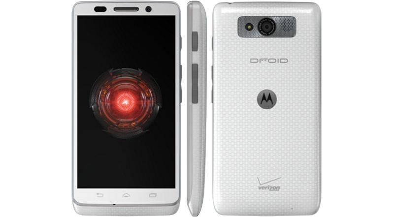 White Motorola Droid Mini official