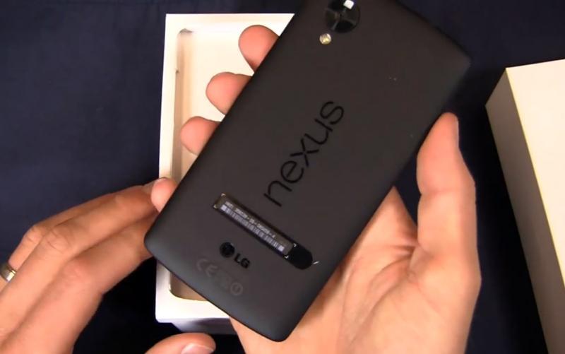Google Nexus 5 rear