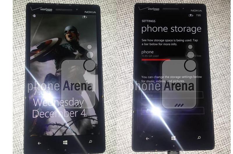 Nokia Lumia 929 Verizon in the wild leak